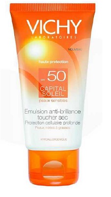 IDEAL SOLEIL VISO DRY TOUCH SPF50 50 ML - Farmacia Bartoli