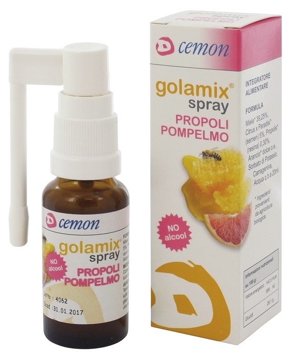 GOLAMIX SPRAY - PROPOLI POMPELMO 20 ML - Farmacia Bartoli
