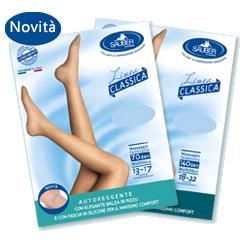 SAUBER CALZA AUTOREGGENTE 70 DENARI MAGLIA MICRORETE NEUTRO BEIGE 3 LINEA CLASSICA - Farmacia Bartoli