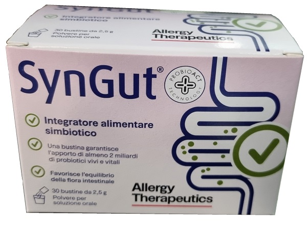 SYNGUT 30 BUSTINE DI LIOFILIZZATO DA 2,5 G IN ASTUCCIO 75 G - Farmacia Bartoli