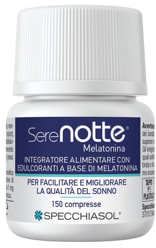 SERENOTTE MELATONINA 1 MG 150 COMPRESSE - Farmacia Bartoli