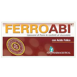 FERROABI 20 CONFETTI OROSOLUBILI AL CIOCCOLATO BLISTER 30 G - Farmacia Bartoli
