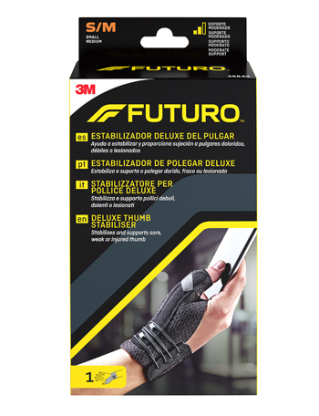 STABILIZZATORE PER POLLICE FUTURO NERO LARGE/EXTRA LARGE 1 PEZZO - Farmacia Bartoli