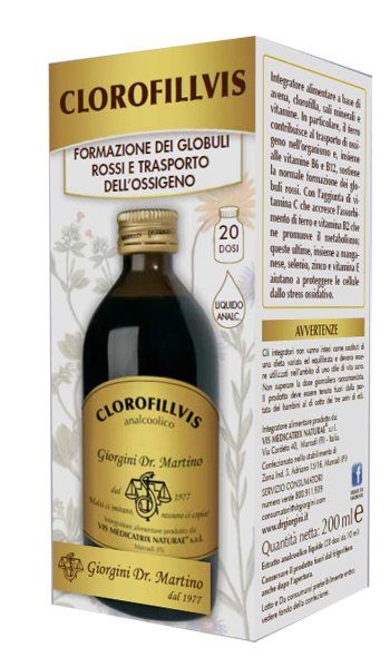 CLOROFILLVIS LIQUIDO ANALCOLICO 200 ML - Farmacia Bartoli