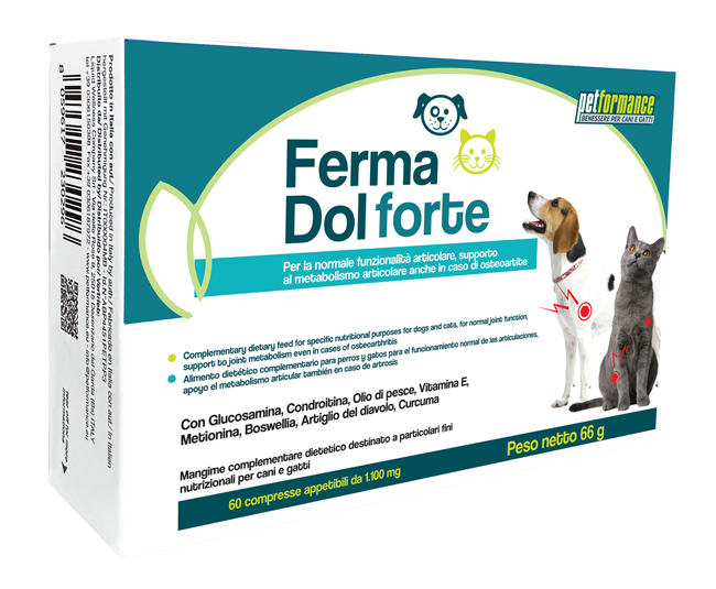 PETFORMANCE FERMA DOL FORTE 60 COMPRESSE - Farmacia Bartoli