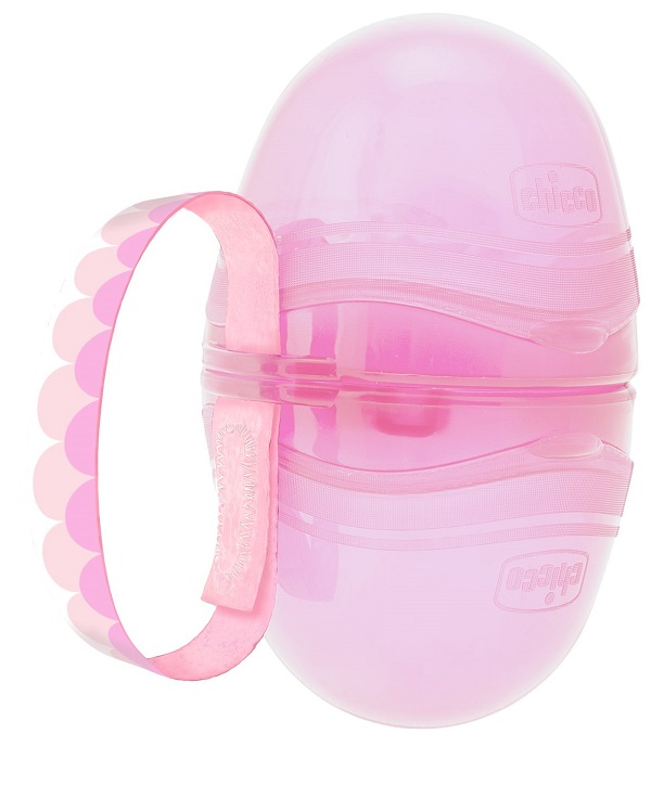 CHICCO PORTASUCCHIETTO DOPPIO ROSA 1 PEZZO - Farmacia Bartoli