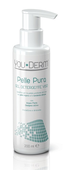 YOUDERM PELLE PURA GEL DETERGENTE VISO 200 ML - Farmacia Bartoli