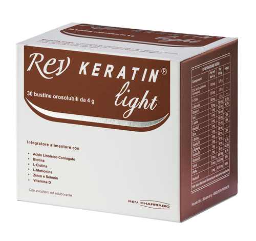 REV KERATIN LIGHT 30 BUSTE 120 G - Farmacia Bartoli