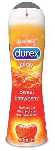 DUREX FRAGOLA GEL LUBRIFICANTE 50 ML - Farmacia Bartoli