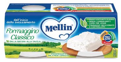 MELLIN BABY FORMAGGINO CLASSICO 2 X 80 G - Farmacia Bartoli