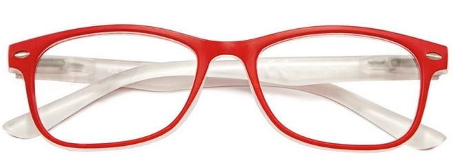 OCCHIALE DA LETTURA PREMONTATO TWINS GOLD ICE ROSSO +3,00 - Farmacia Bartoli