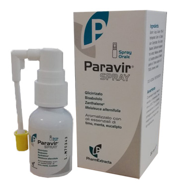 PARAVIR SPRAY ORALE 20 ML - Farmacia Bartoli