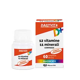MASSIGEN DAILYVIT 12 VITAMINE 11 MINERALI 60 COMPRESSE RIVESTITE - Farmacia Bartoli