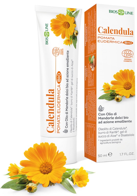 BIOSLINE CALENDULA POMATA EUDERMICA BIO 50 ML - Farmacia Bartoli