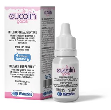 EUCOLIN GOCCE CON LATTASI 30 ML - Farmacia Bartoli