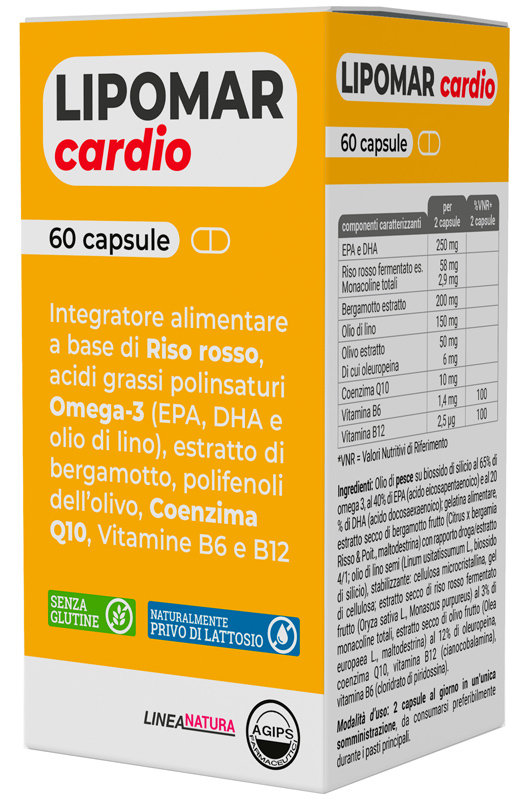LIPOMAR CARDIO 60 CAPSULE - Farmacia Bartoli
