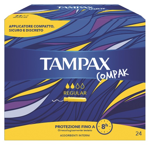 TAMPAX COMPAX REGULAR 24 PEZZI - Farmacia Bartoli