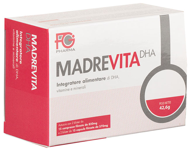 MADREVITA DHA 30 COMPRESSE + 30 CAPSULE - Farmacia Bartoli