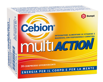 CEBION MULTIACTION 20 COMPRESSE EFFERVESCENTI - Farmacia Bartoli