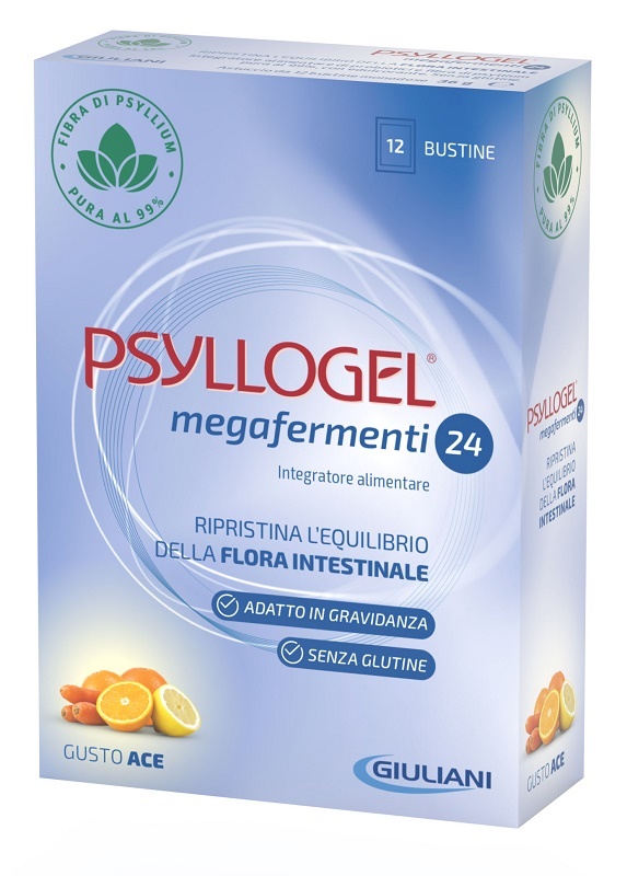 PSYLLOGEL MEGAFERMENTI 24 ACE 12 BUSTE 3 G - Farmacia Bartoli