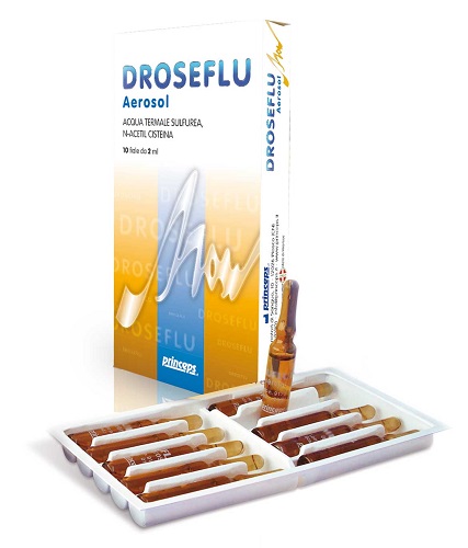DROSEFLU FIALE AEROSOL ACQUA TERMALE SULFUREA 10 FIALE DA 2 ML - Farmacia Bartoli
