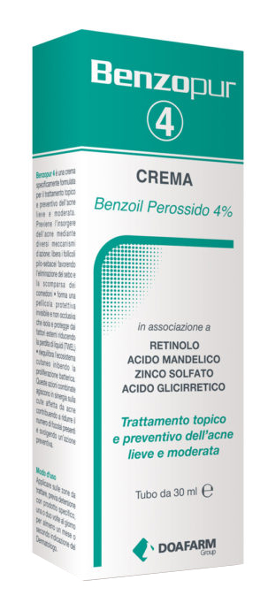 BENZOPUR 4 CREMA 30 ML - Farmacia Bartoli