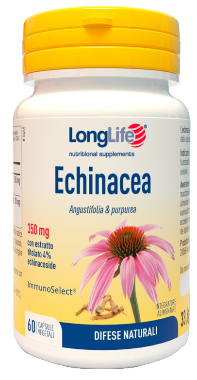 LONGLIFE ECHINACEA 60 CAPSULE VEGETALI - Farmacia Bartoli