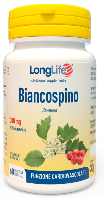 LONGLIFE BIANCOSPINO 60 CAPSULE VEGETALI - Farmacia Bartoli