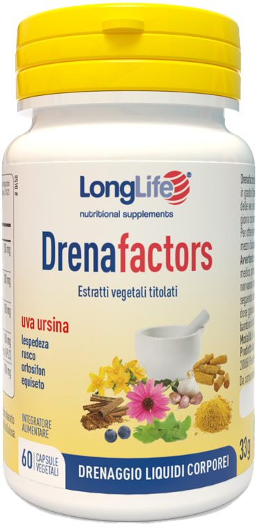 LONGLIFE DRENAFACTORS 60 CAPSULE - Farmacia Bartoli
