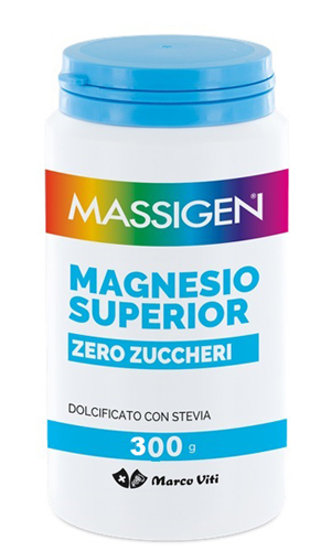 MASSIGEN MAGNESIO SUPERIOR ZERO ZUCCHERI 300 G - Farmacia Bartoli