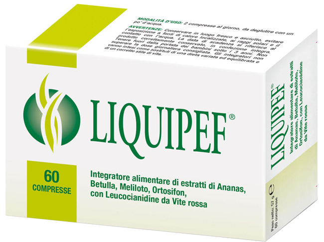 LIQUIPEF 60 COMPRESSE - Farmacia Bartoli