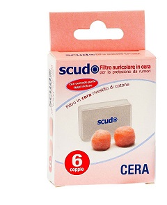 TAPPO AURICOLARE EARPLUG SCUDO IN CERA 6 COPPIE 12 PEZZI ARTICOLO 7EN081 - Farmacia Bartoli
