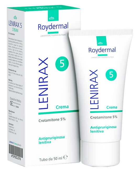 LENIRAX 5 CREMA DERMATOLOGICA CROTAMITONE 5% 50 ML - Farmacia Bartoli