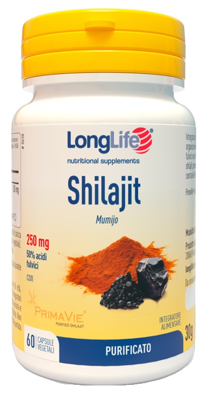 LONGLIFE SHILAJIT 60 CAPSULE - Farmacia Bartoli