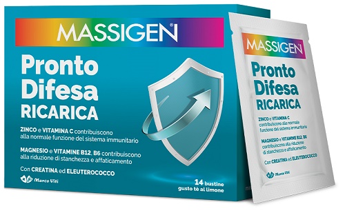 MASSIGEN PRONTO DIFESA RICARICA 14 BUSTINE DA 5 G - Farmacia Bartoli