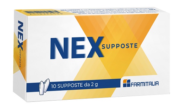 NEX SUPPOSTE 10 PEZZI DA 2 G - Farmacia Bartoli