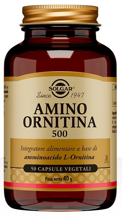 AMINO ORNITINA 500 50 CAPSULE VEGETALI - Farmacia Bartoli