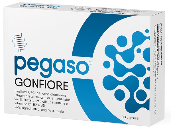 PEGASO GONFIORE 30 CAPSULE DA 100 MG SENZA GLUTINE NATURALMENTE PRIVO DI LATTOSIO - Farmacia Bartoli
