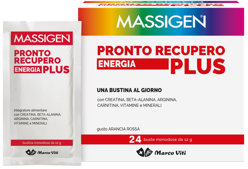 MASSIGEN PRONTO RECUPERO ENERGIA PLUS 24 BUSTINE 12 G - Farmacia Bartoli