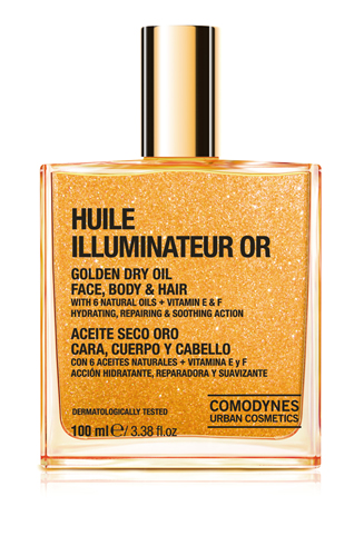 COMODYNES HUILE ILLUMINATEUR OR PER VISO CORPO E CAPELLI 100 ML - Farmacia Bartoli