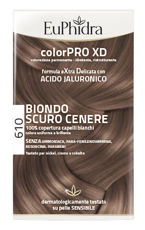 EUPHIDRA COLORPRO XD610 BIONDO SCURO 50 ML - Farmacia Bartoli