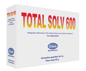TOTAL SOLV 600 10 BUSTINE GEMELLARI VECCHIA FORMULAZIONE - Farmacia Bartoli