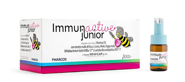 IMMUNACTIVE JUNIOR PHARCOS 21 FIALE 10 ML - Farmacia Bartoli
