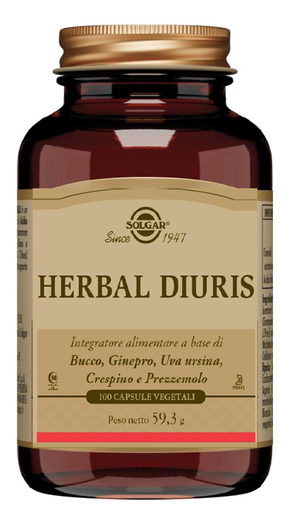 HERBAL DIURIS 100 CAPSULE VEGETALI - Farmacia Bartoli