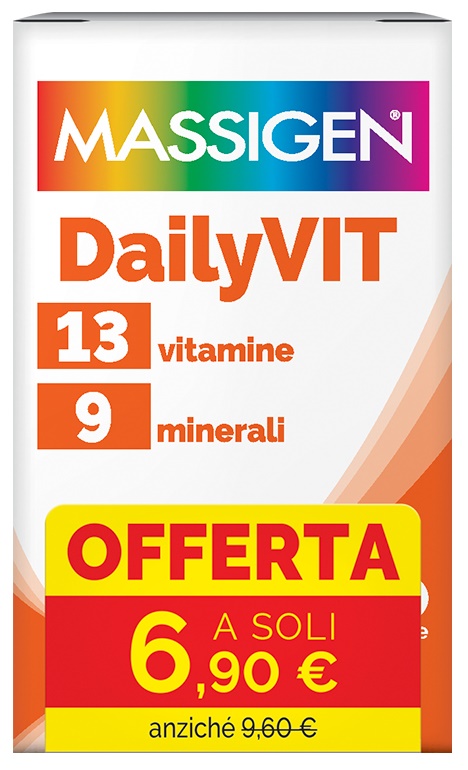 MASSIGEN DAILYVIT 30 COMPRESSE RIVESTITE 6,90 E - Farmacia Bartoli