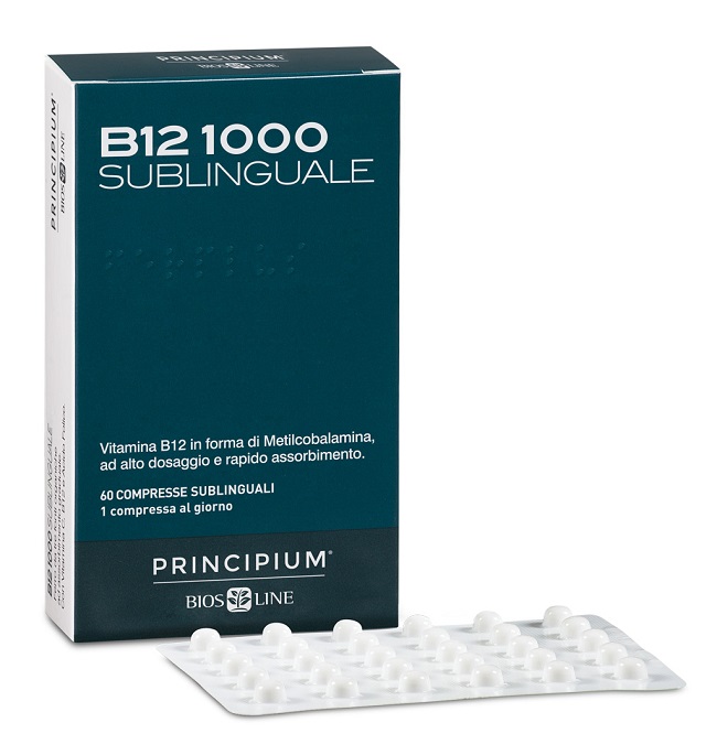 PRINCIPIUM B12 1000 60 COMPRESSE SUBLINGUALI - Farmacia Bartoli