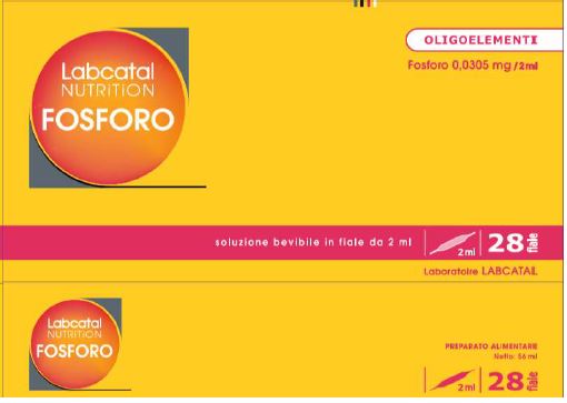 LABCATAL NUTRITION FOSFORO 28 FIALE X 2 ML - Farmacia Bartoli