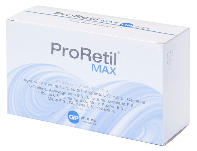 PRORETIL MAX 30 BUSTINE DA 4,5 G CON EDULCORANTI - Farmacia Bartoli