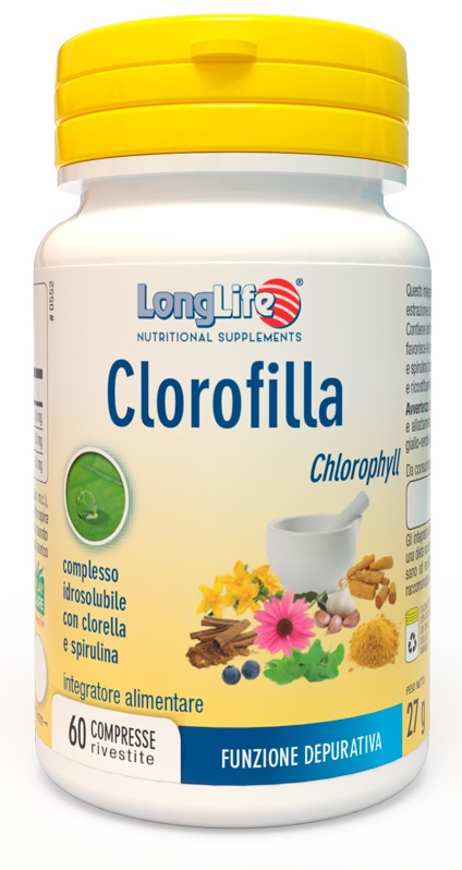 LONGLIFE CLOROFILLA 60 COMPRESSE RIVESTITE - Farmacia Bartoli
