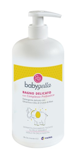 BABYGELLA PREBIOTIC BAGNO DELICATO 250 ML - Farmacia Bartoli